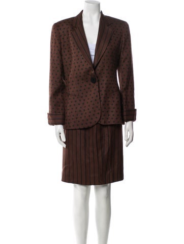 Christian Dior Suits and Sets Printed Skirt Suit M