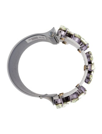 Christian Dior Crystal Bangle Bracelet