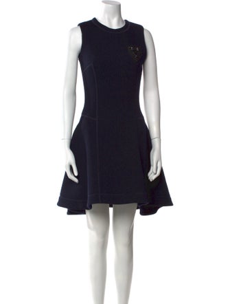 Christian Dior Virgin Wool Mini Dress