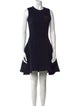 Christian Dior Virgin Wool Mini Dress