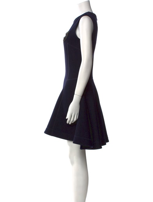 Christian Dior Virgin Wool Mini Dress