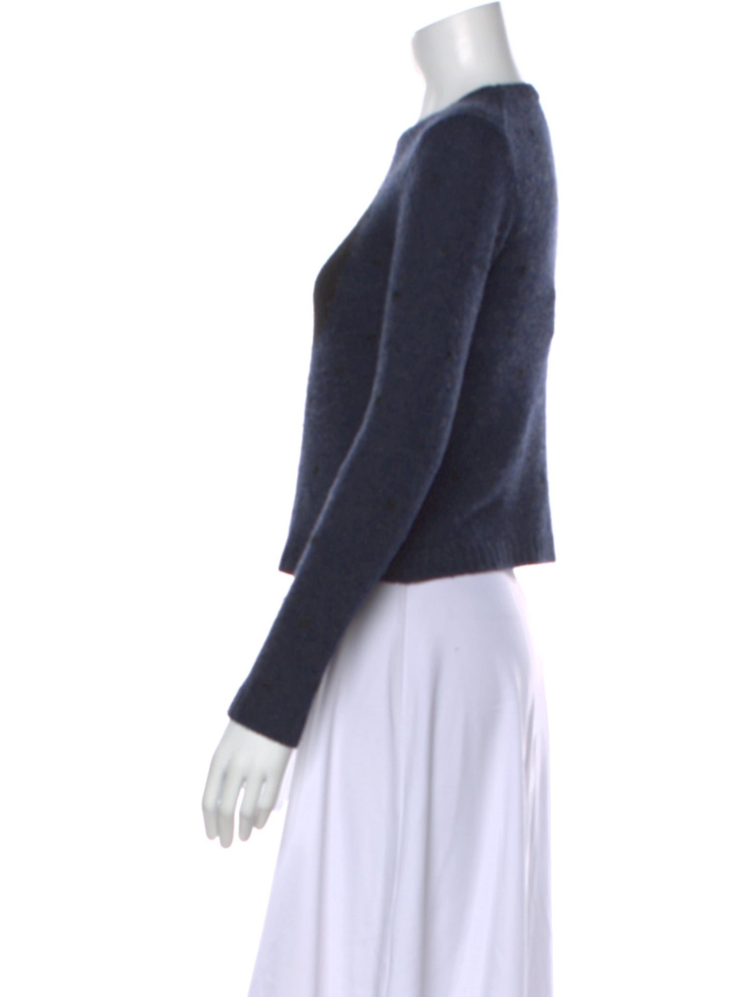 Christian Dior Cashmere Graphic Print Sweater