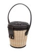 Christian Dior Wicker Bucket Bag 2022