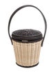Christian Dior Wicker Bucket Bag 2022