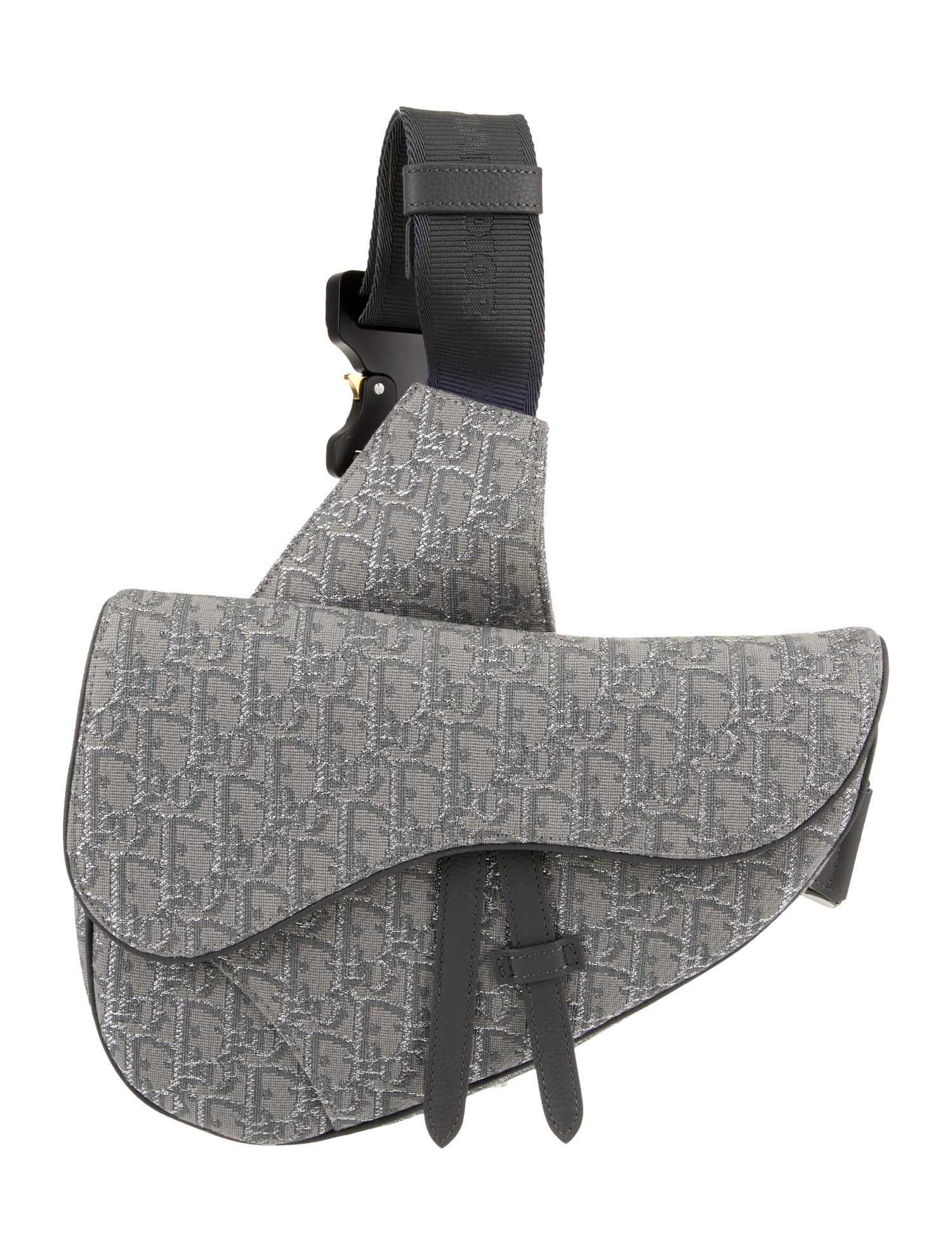 DIOR MEN Oblique Jacquard Christian Dior Oblique Saddle 2022