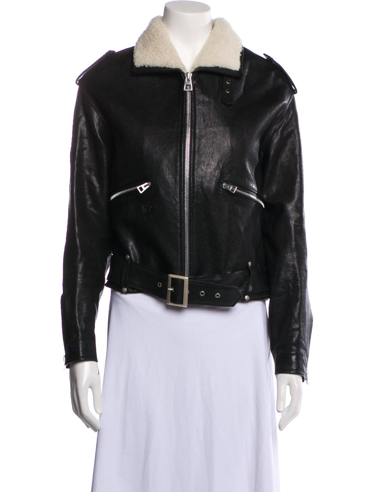 Christian Dior Leather Biker Jacket