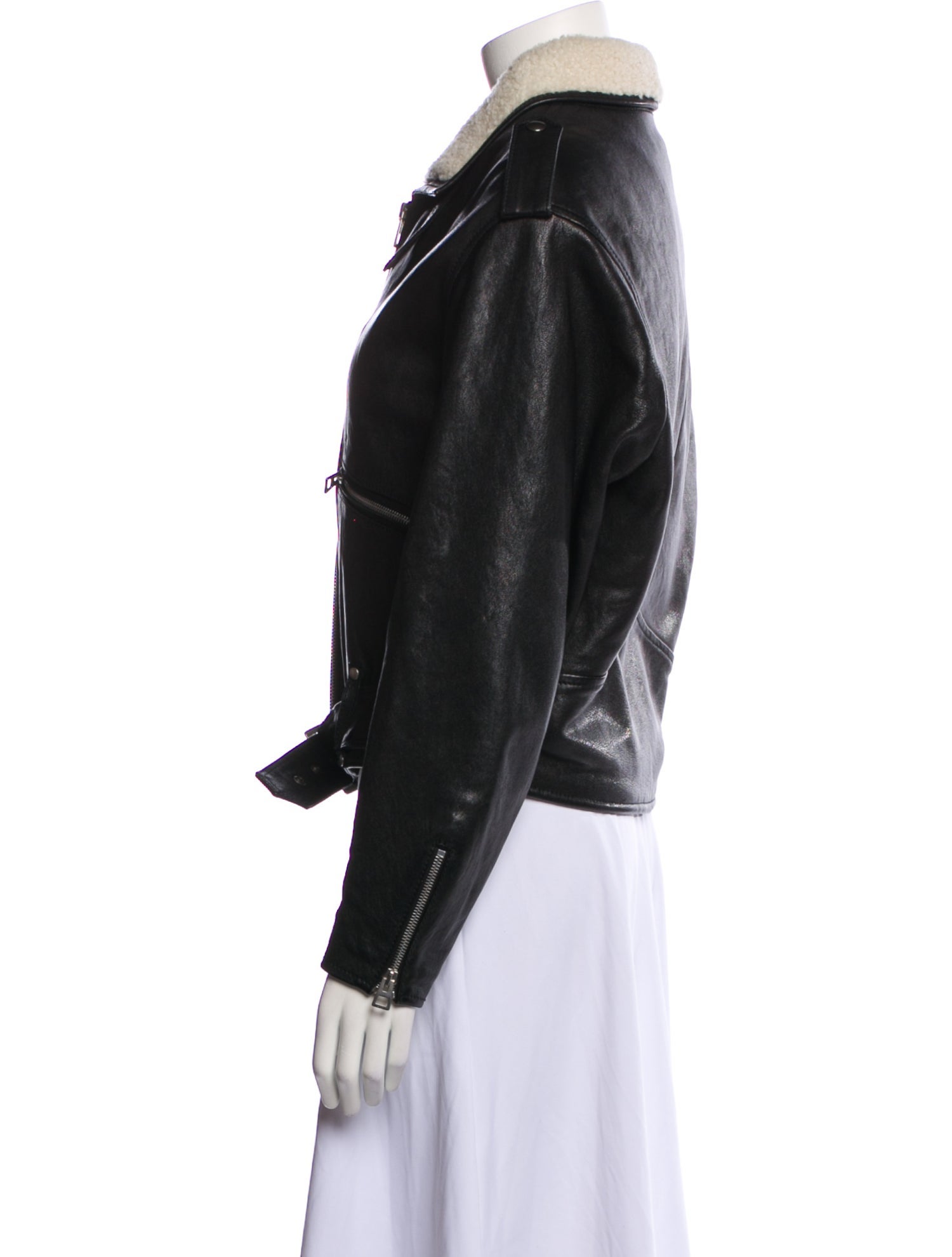 Christian Dior Leather Biker Jacket