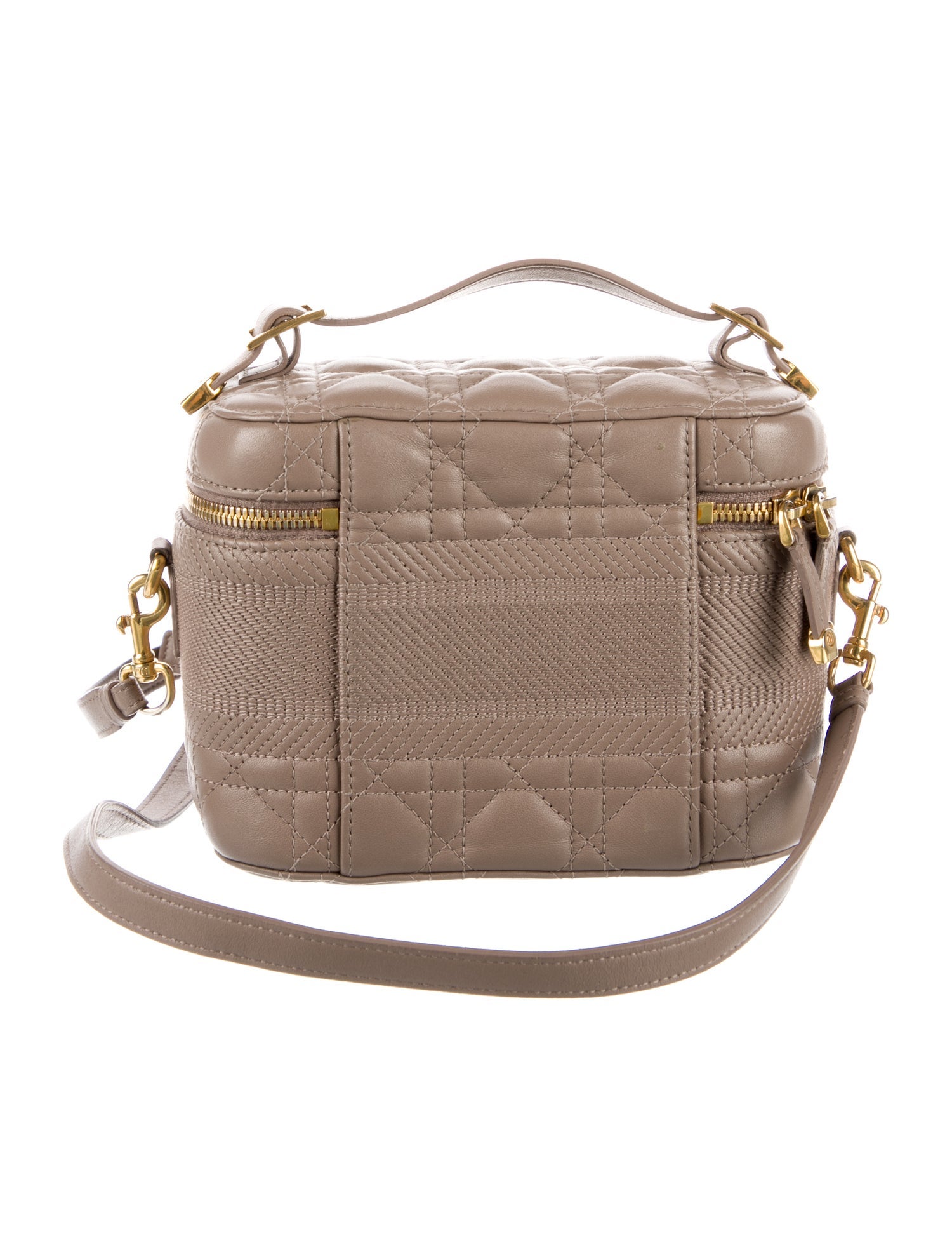 Christian Dior Quilted Travel Vanity Small