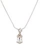 Christian Dior Vintage Crystal Pendant Necklace