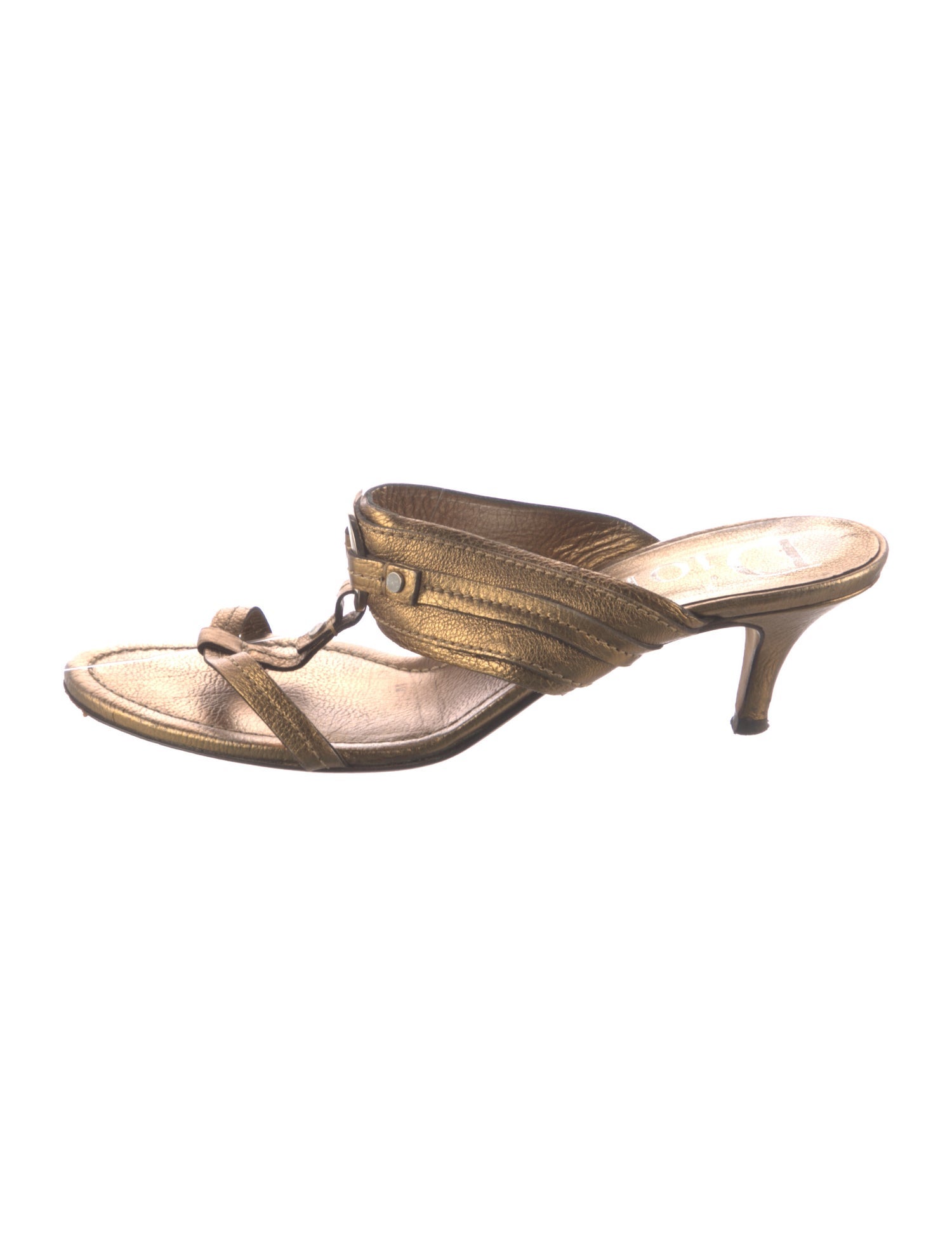 Christian Dior Leather Slides