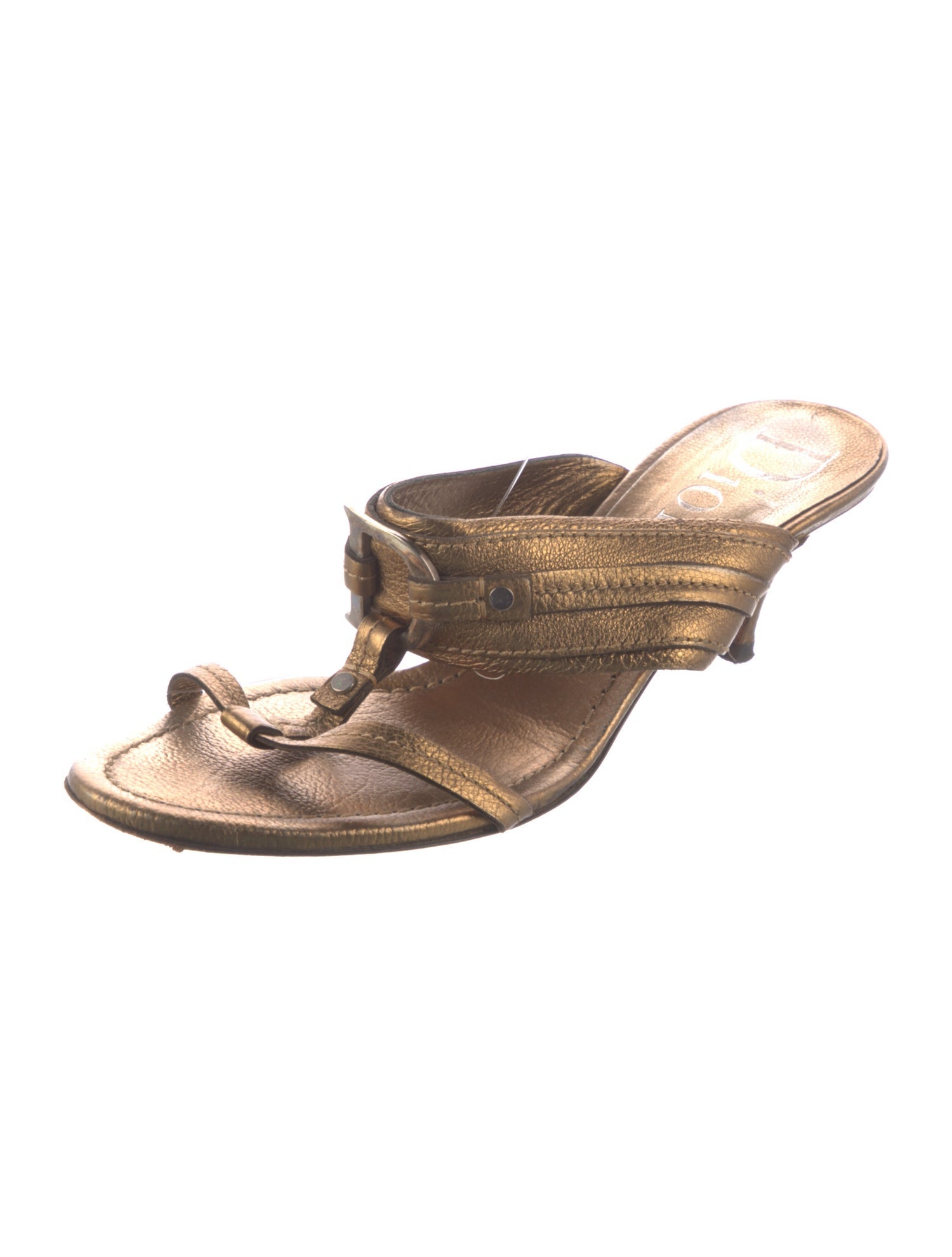 Christian Dior Leather Slides