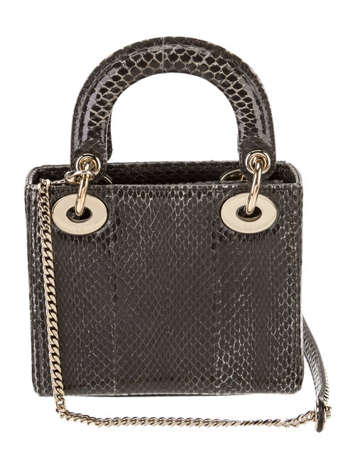 Christian Dior Snakeskin Lady Dior