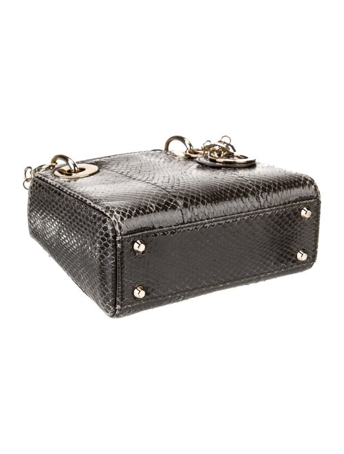Christian Dior Snakeskin Lady Dior