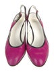 Christian Dior Leather Slingback Pumps