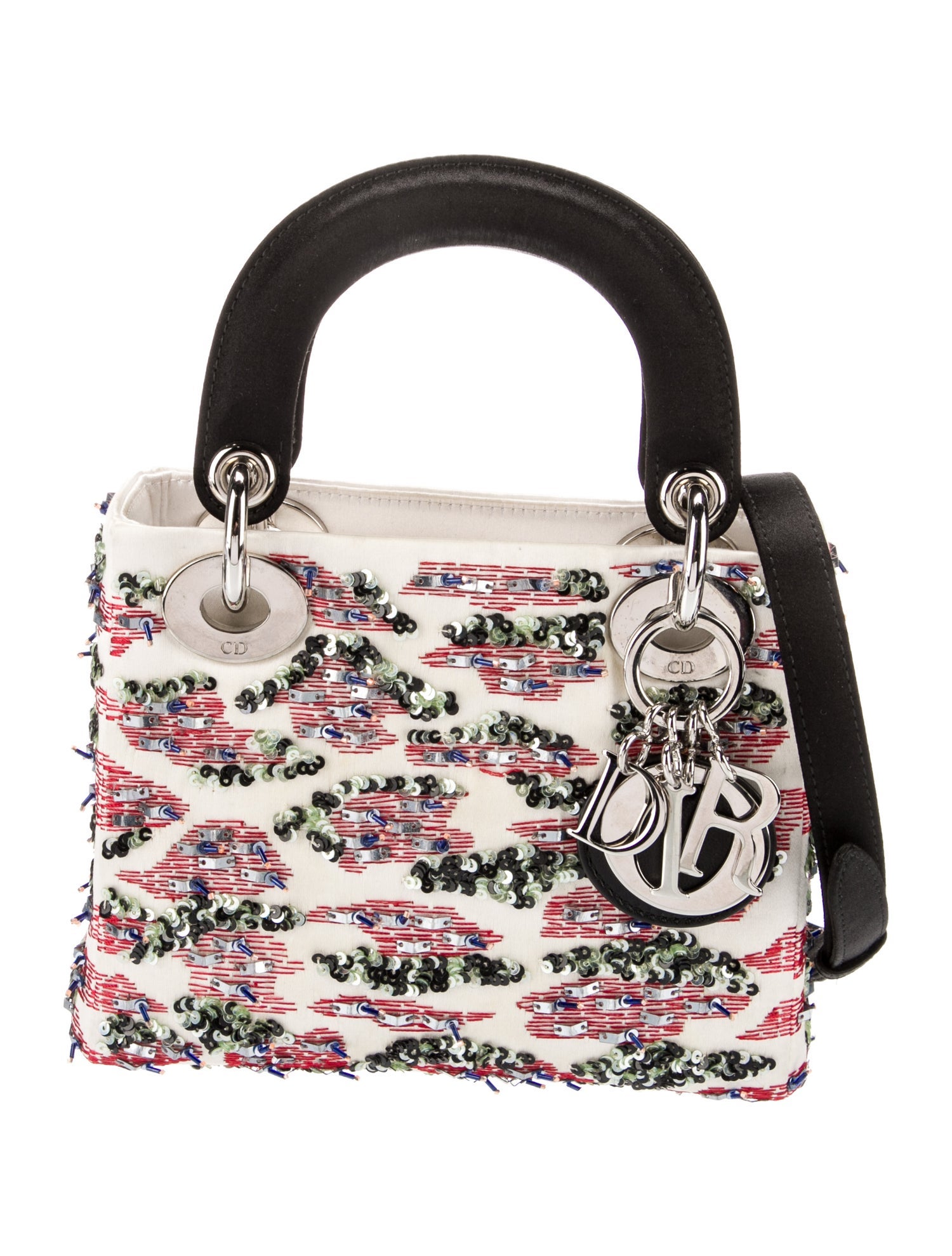 Christian Dior Satin Lady Dior Mini