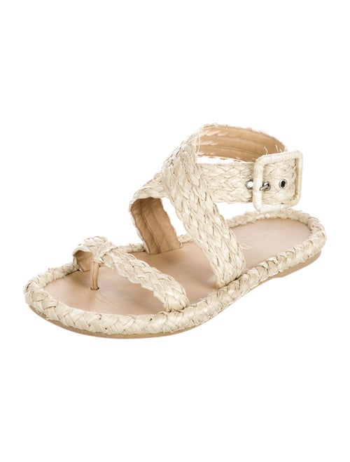 Christian Dior Raffia Espadrilles