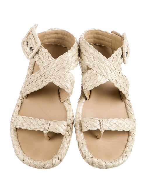 Christian Dior Raffia Espadrilles