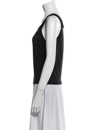 Christian Dior Scoop Neck Sleeveless Top