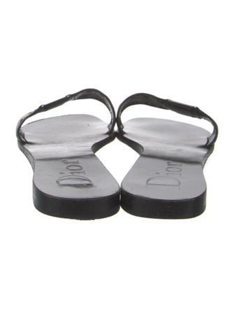Christian Dior Leather Slides