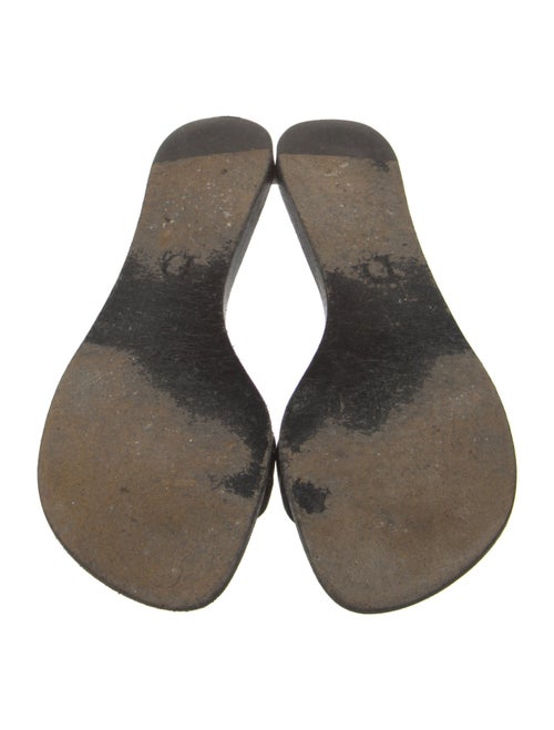Christian Dior Leather Slides