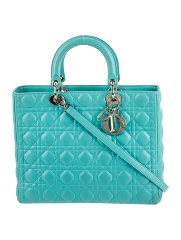 Christian Dior Handle Bags Cannage Lady Large