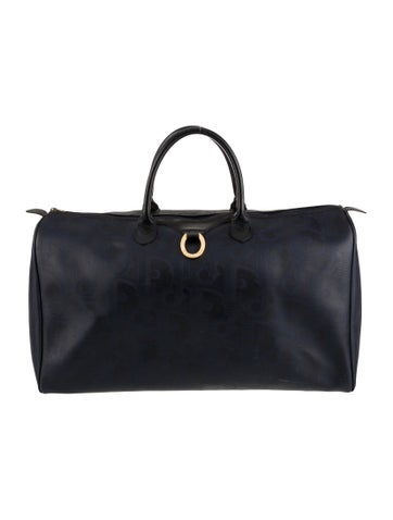 Christian Dior Luggage and Travel Diorissimo Boston Weekender Vintage