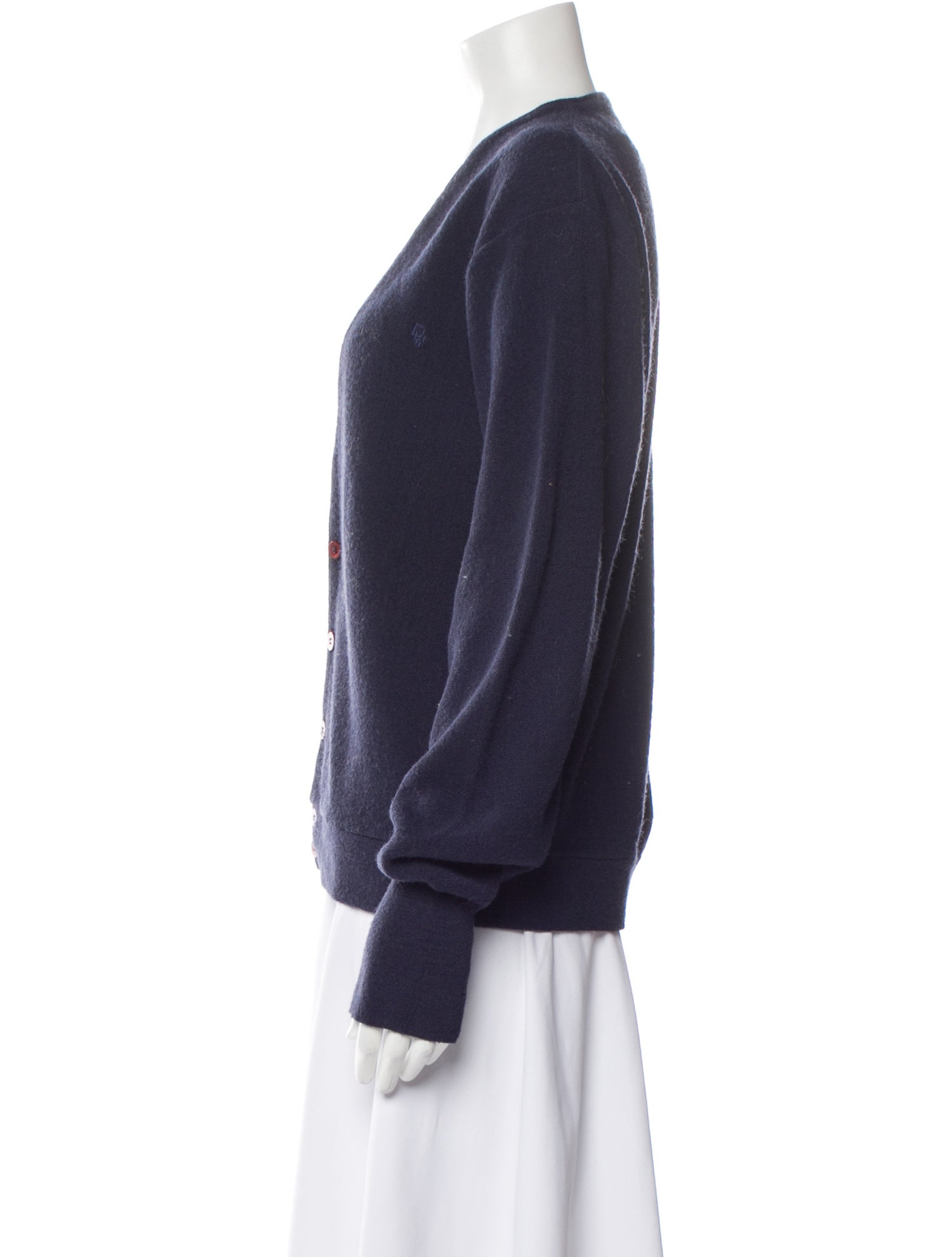 Christian Dior Wool V-Neck Sweater