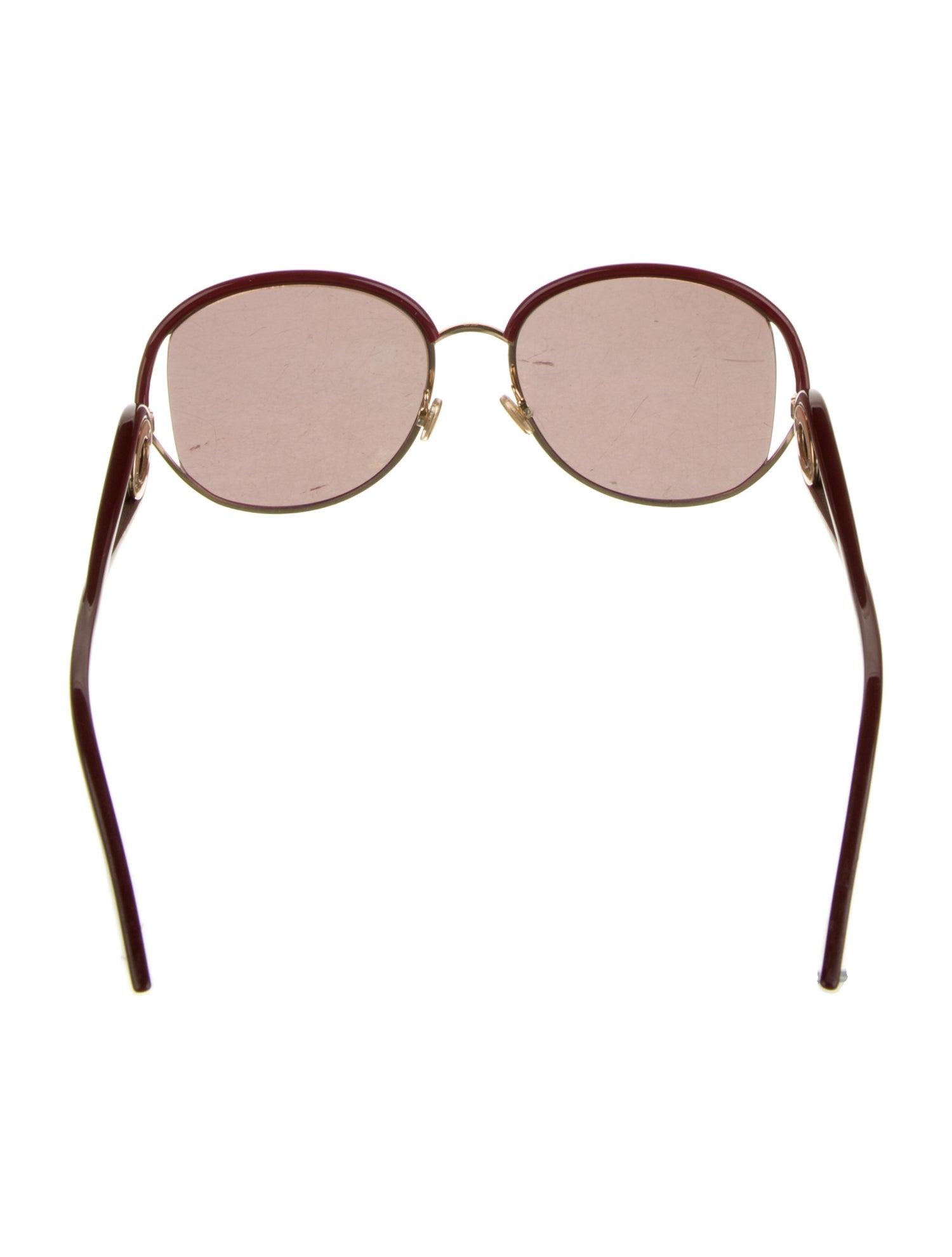 Christian Dior Oversize Mirrored Sunglasses