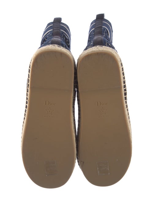 Christian Dior Oblique Jacquard Velvet Boots