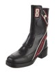 Christian Dior Bee Accent Leather Rain Boots