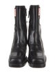 Christian Dior Bee Accent Leather Rain Boots