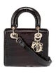 Christian Dior Alligator Lady Dior Small