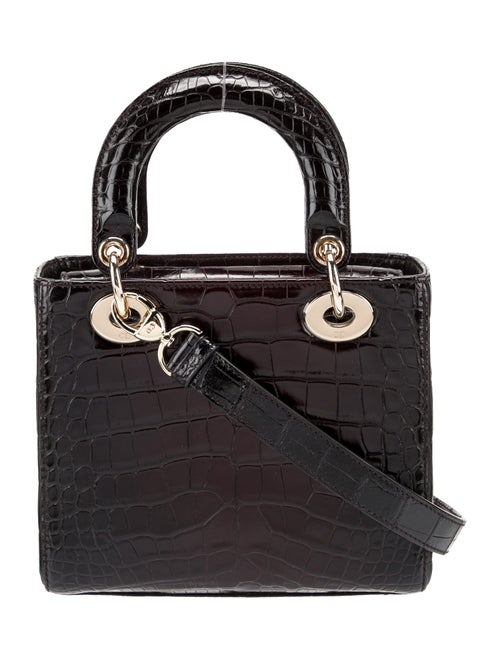 Christian Dior Alligator Lady Dior Small
