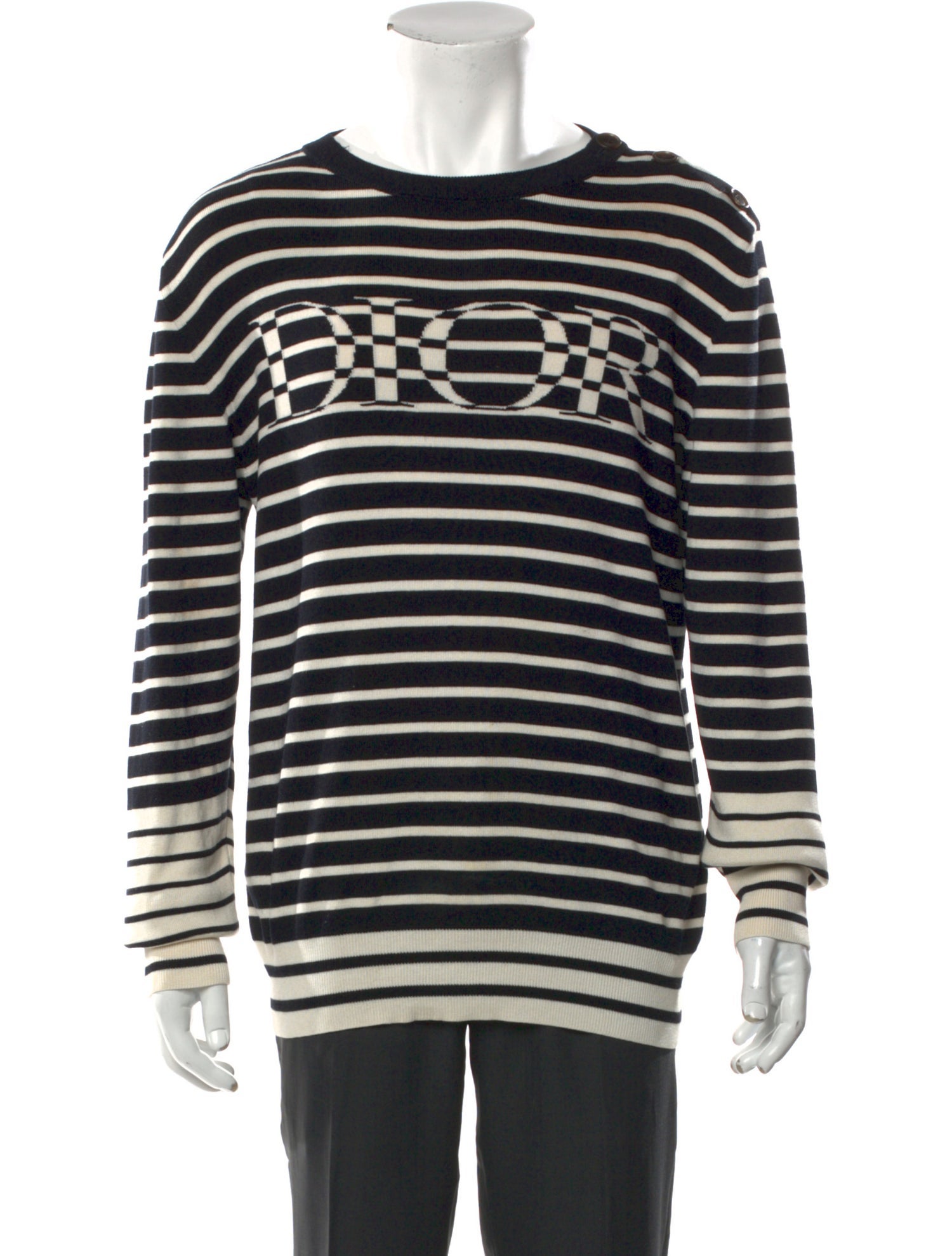 DIOR MEN 2021 Striped Pullover