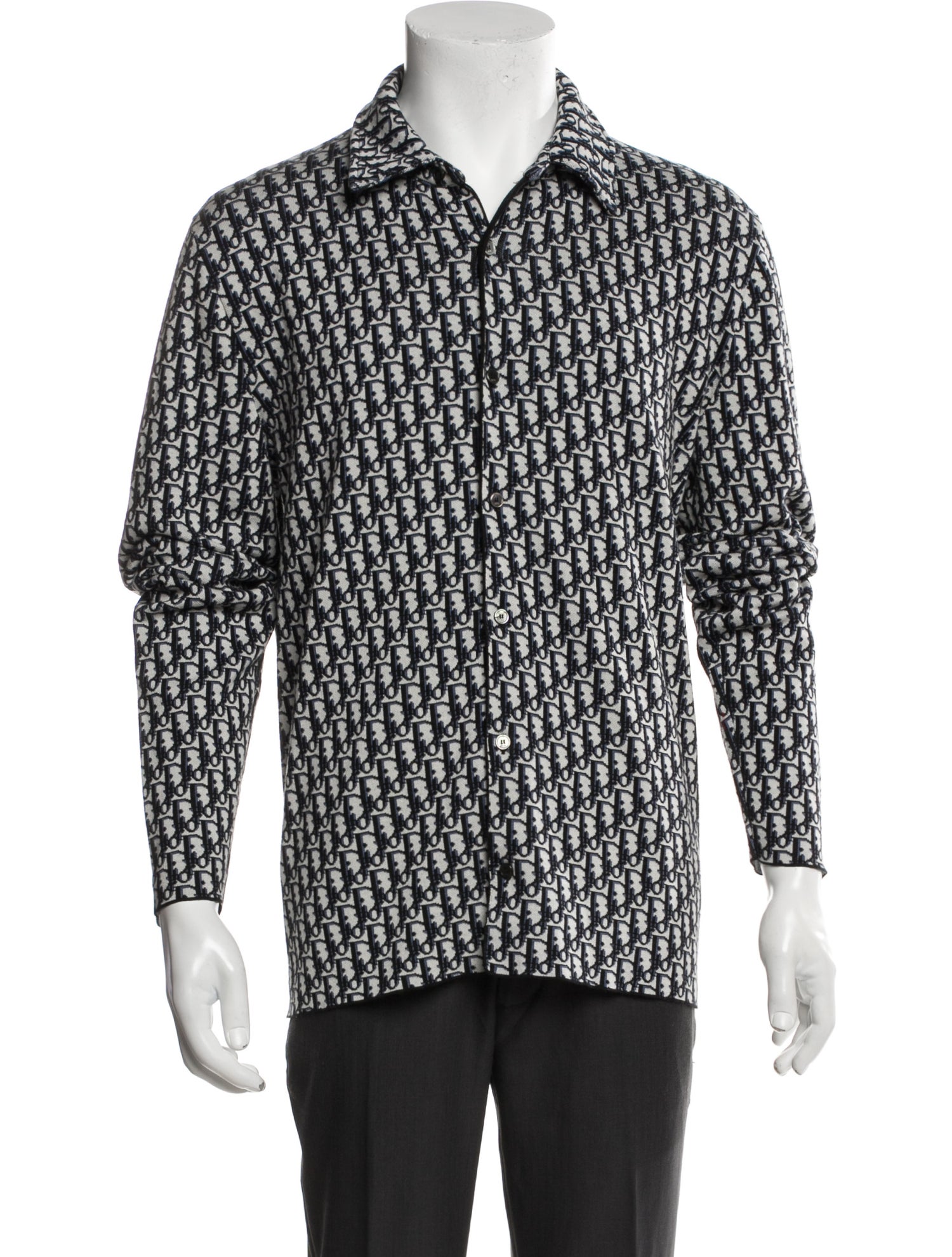 DIOR MEN 2020 Oblique Jacquard Shirt