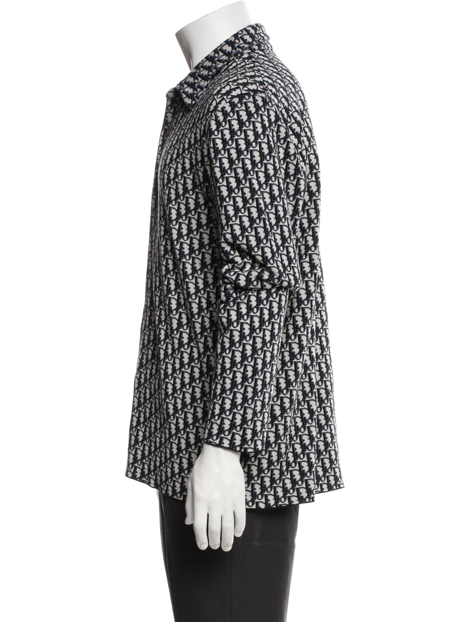 DIOR MEN 2020 Oblique Jacquard Shirt