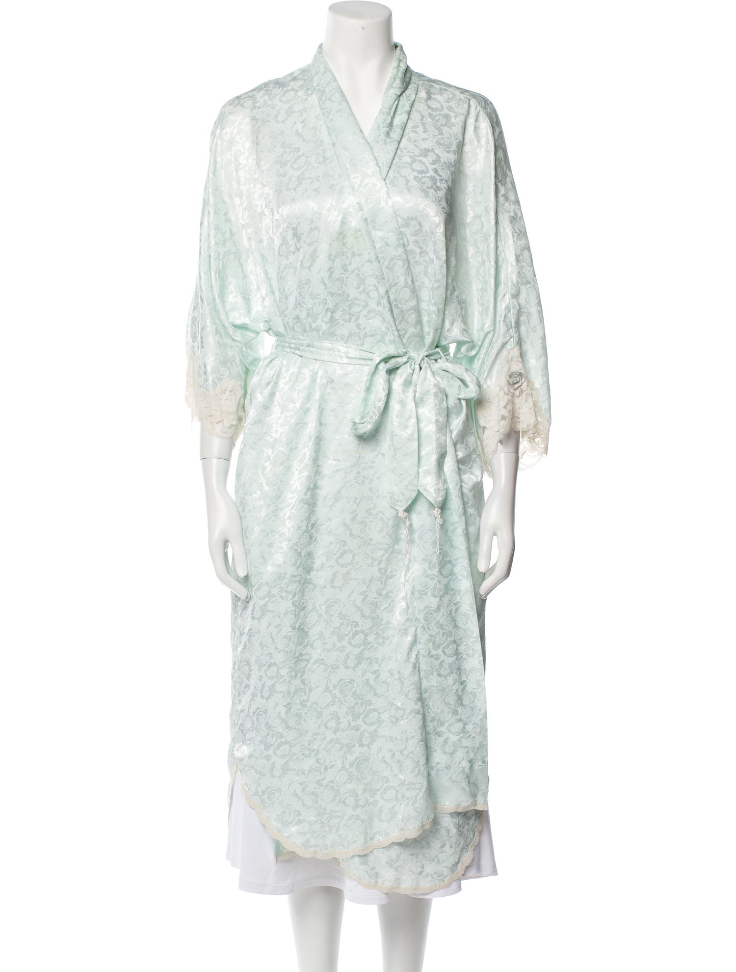 Christian Dior Floral Print Robe