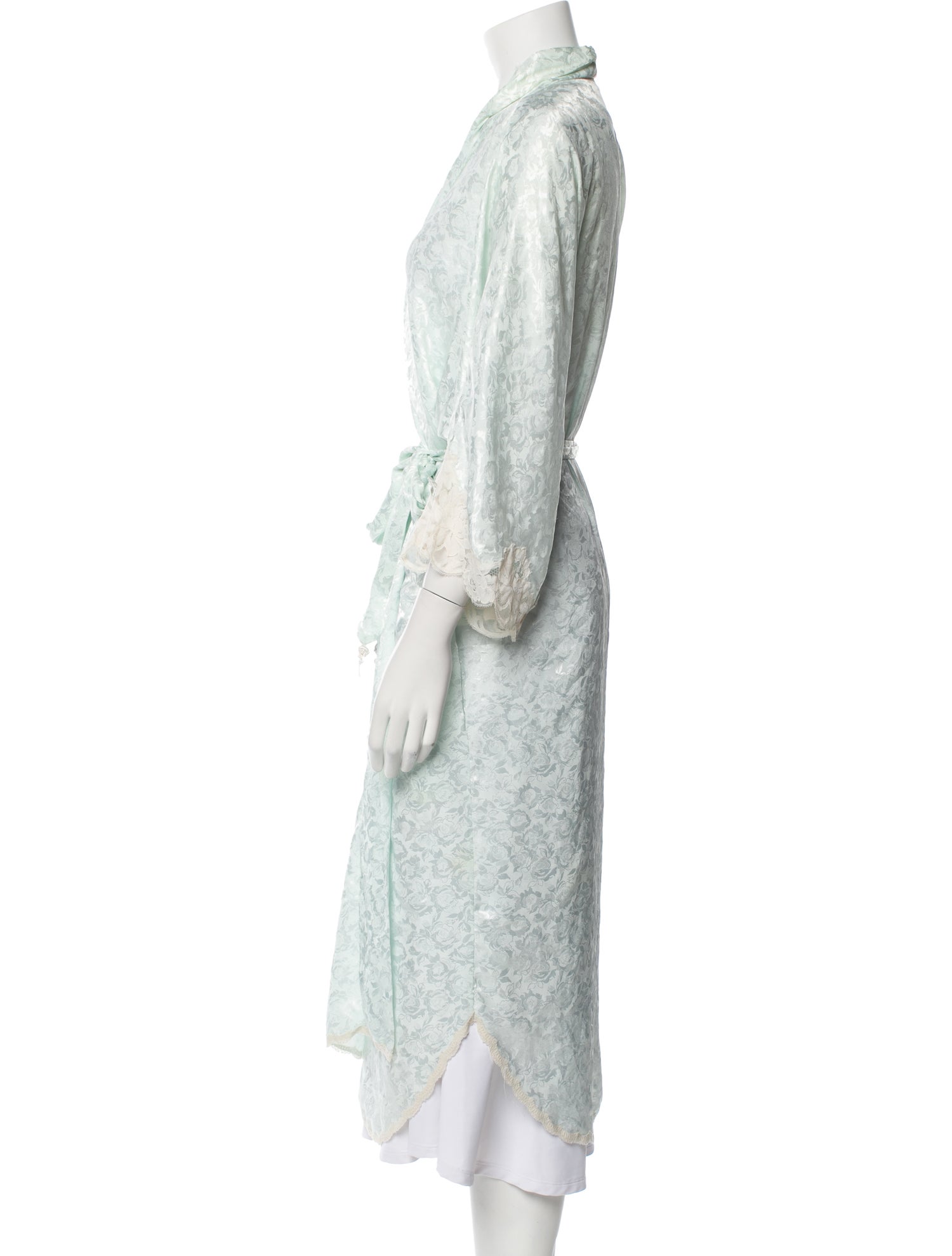 Christian Dior Floral Print Robe