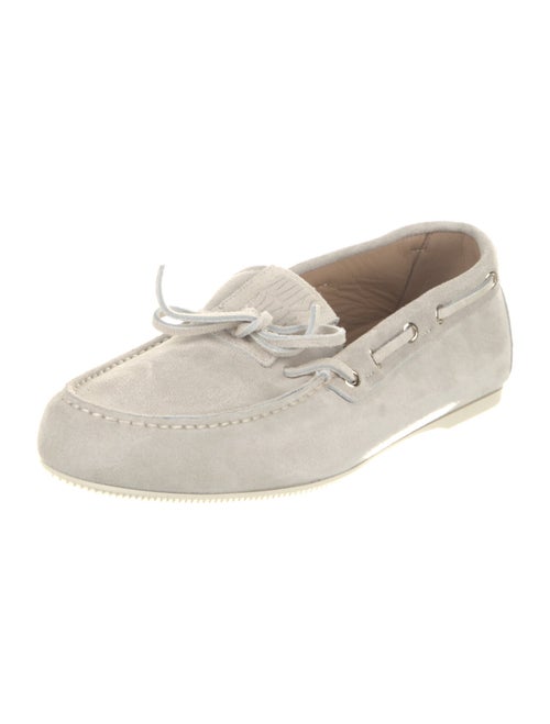 Christian Dior Suede Moccasins