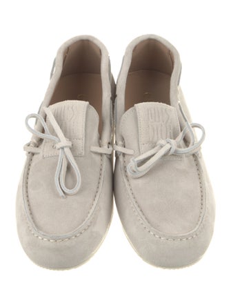 Christian Dior Suede Moccasins