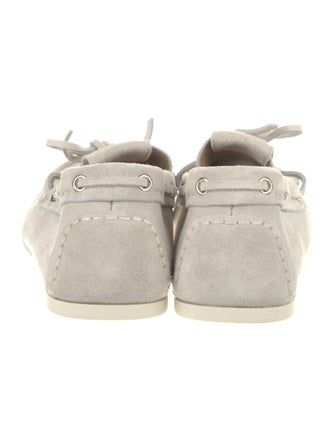 Christian Dior Suede Moccasins