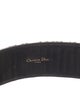 Christian Dior Oblique Jacquard Canvas Waist Belt