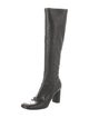 Christian Dior Cannage Pattern Leather Boots