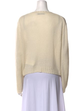 Christian Dior Cashmere Graphic Print Sweater