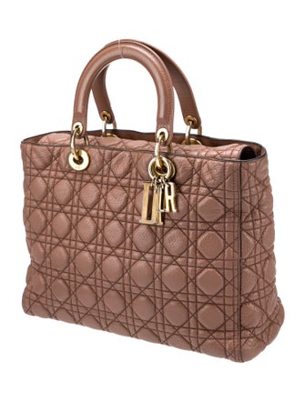 Christian Dior Cannage Lady Dior Large