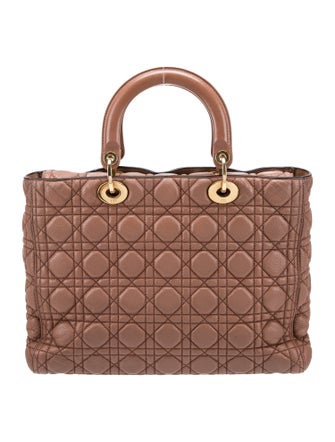 Christian Dior Cannage Lady Dior Large