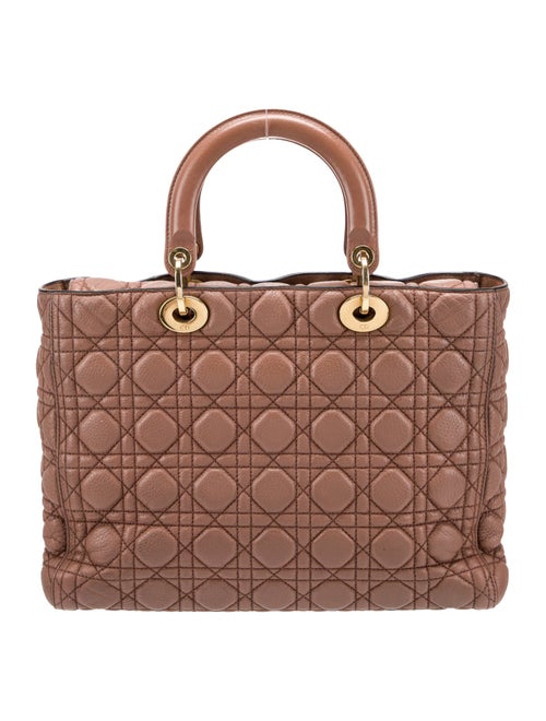 Christian Dior Cannage Lady Dior Large