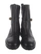 Christian Dior Leather Moto Boots
