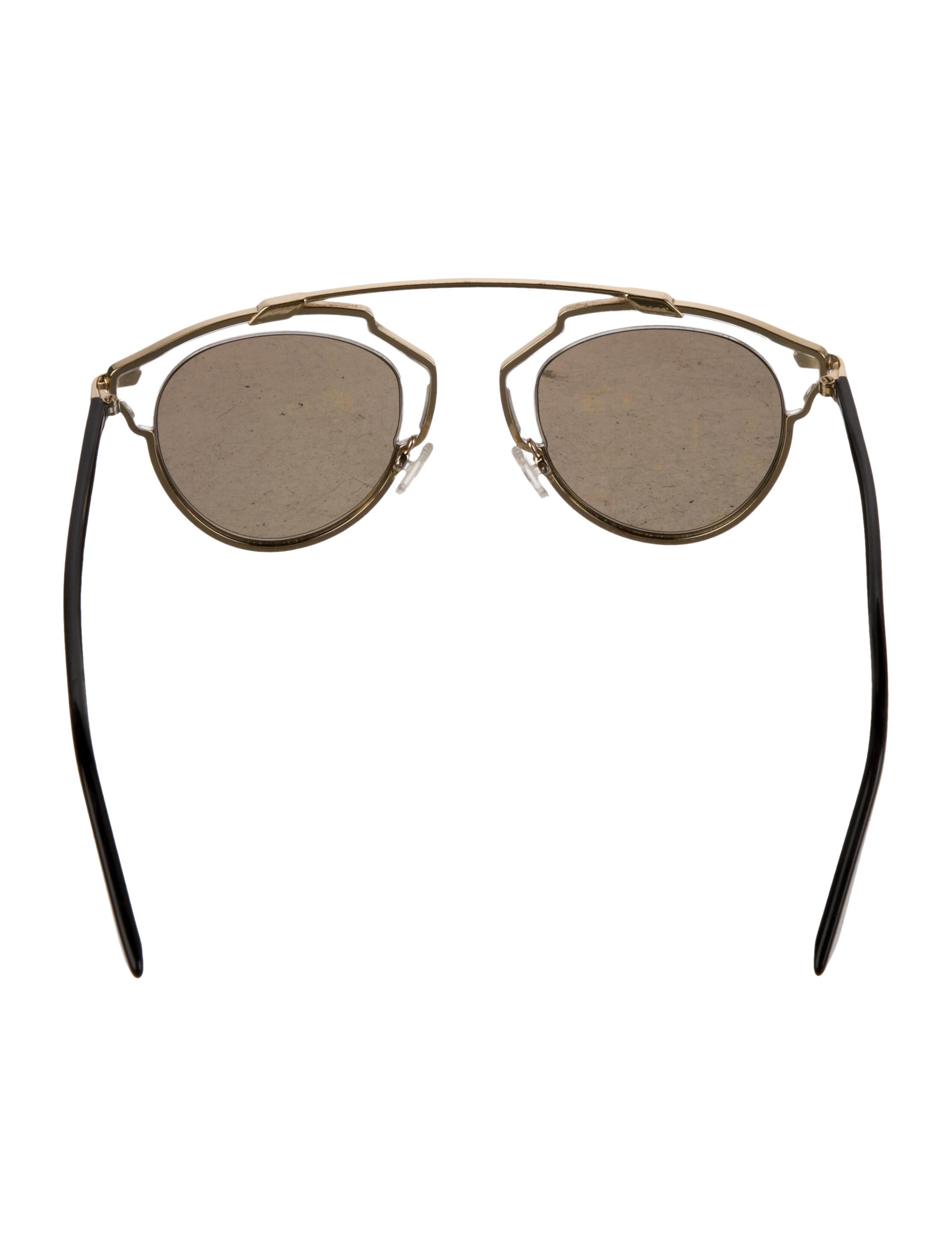 Christian Dior Round Mirrored Sunglasses