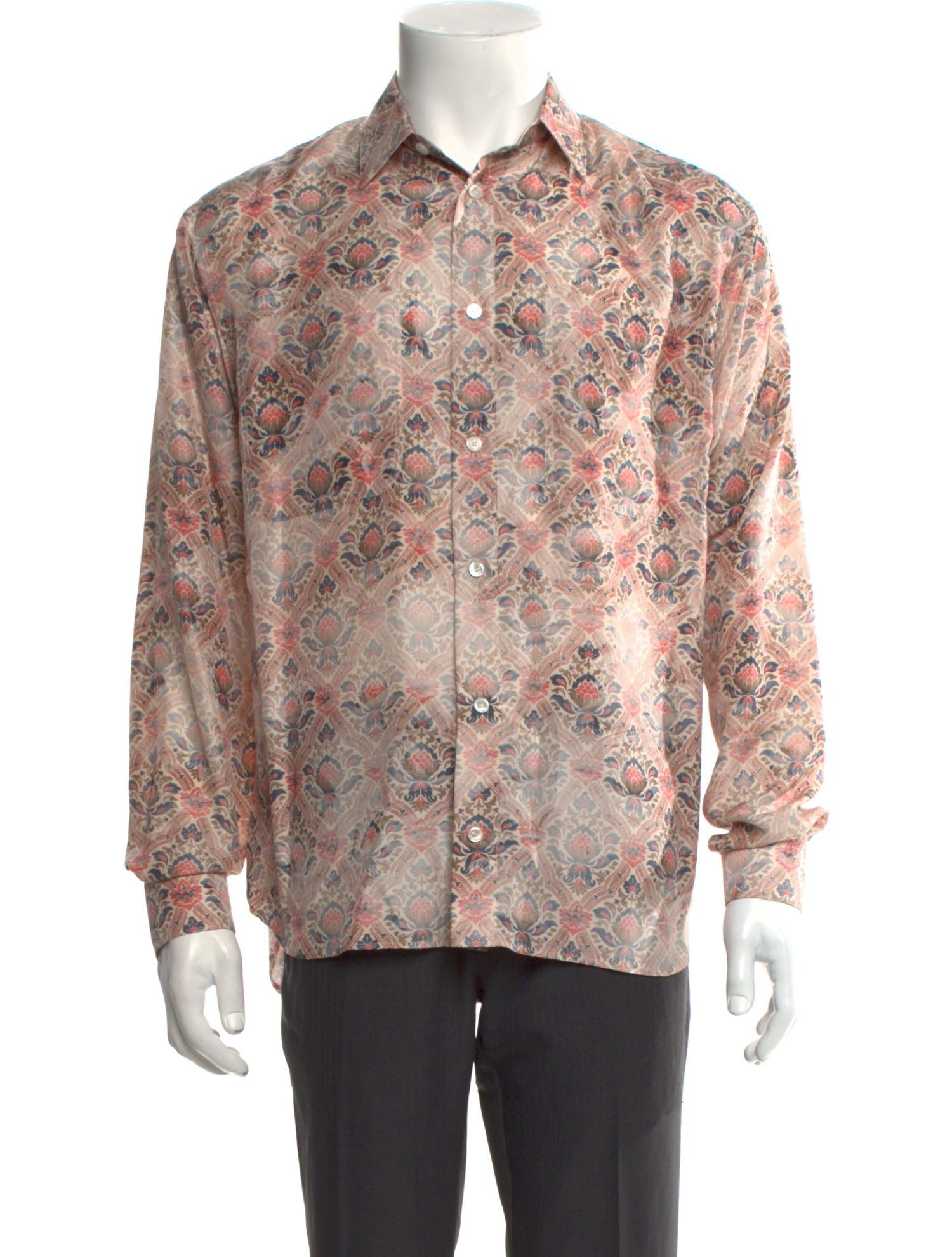 DIOR MEN 2021 Silk Shirt